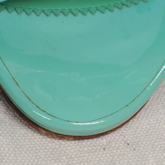 Giuseppe Zanotti Turquoise Patent Leather Arrow Stiletto Heels - Picture 12 of 16